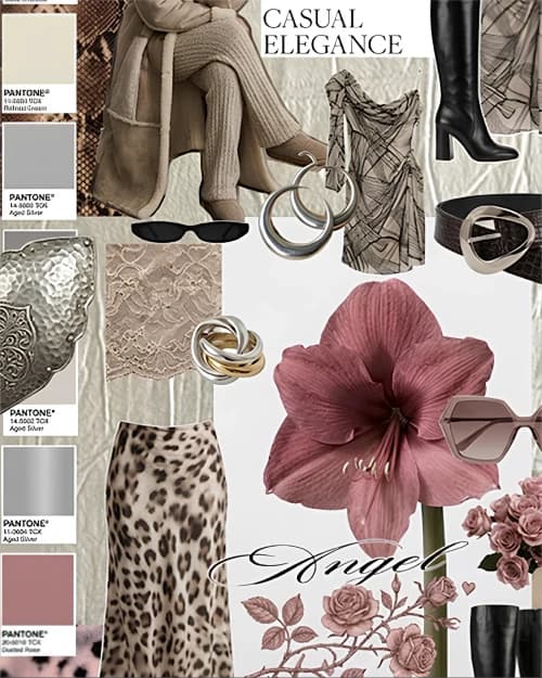 Moodboard Floral Aesthetics