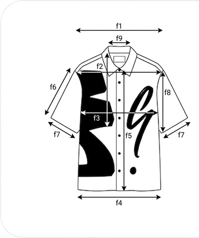 Art Graphic Printed Button Down Shirt